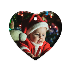 Dual Design Ceramic Ornaments