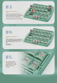 Guess Who? Logic Card Game