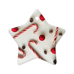 Dual-Gleam Ceramic Ornaments