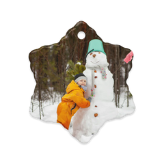 Dual-Gleam Ceramic Ornaments