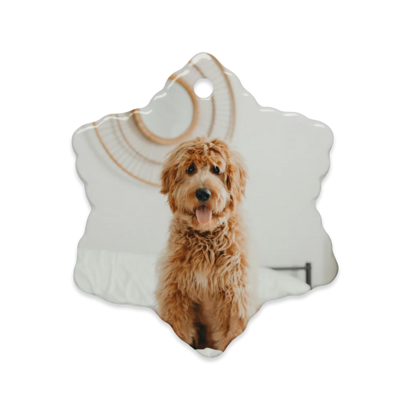 Dual-Faced Ceramic Ornaments