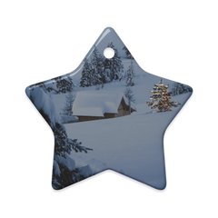 Dual-View Ceramic Ornaments