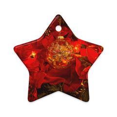 Dual-View Ceramic Ornaments