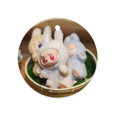 Dual-Side Glossy Ceramic Ornaments