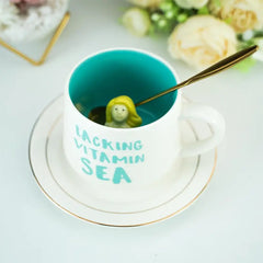 Charming Kawaii 3D Ceramic Mug