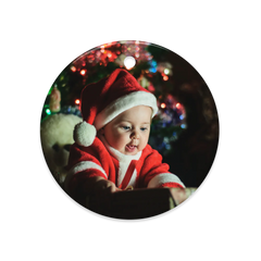 Dual Design Ceramic Ornaments