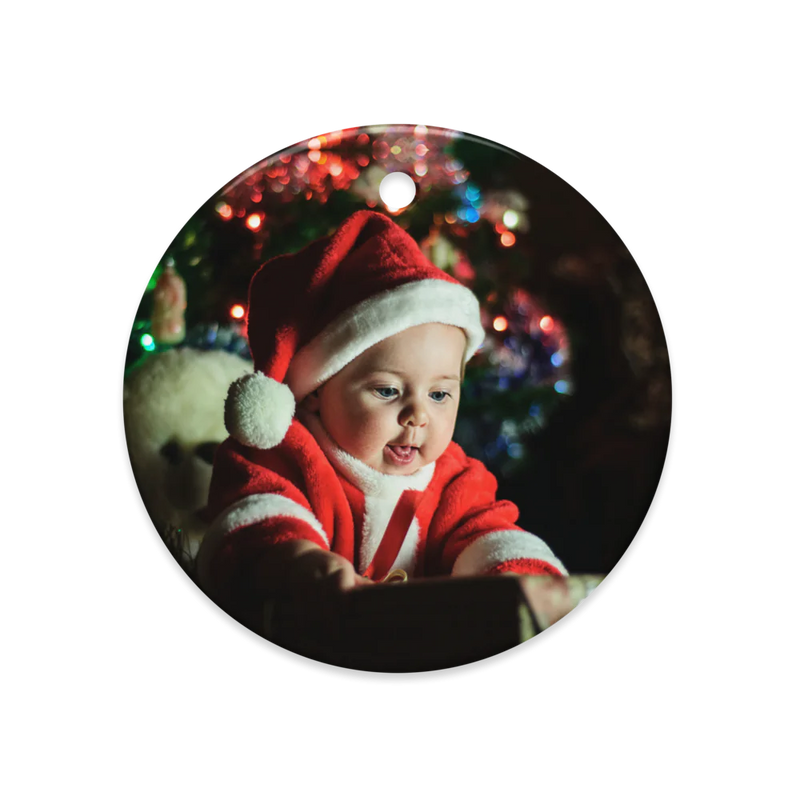 Dual Design Ceramic Ornaments