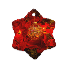 Dual-View Ceramic Ornaments