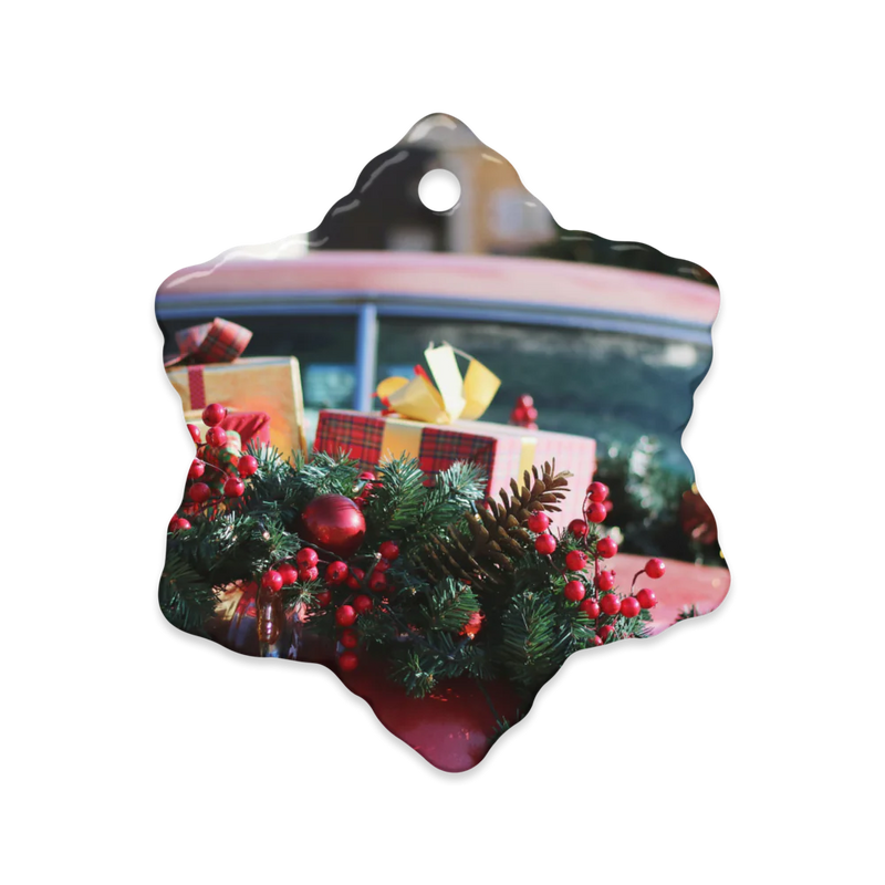 Dual-Sided Glossy Ornaments