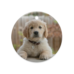 Dual-Glaze Ceramic Ornaments