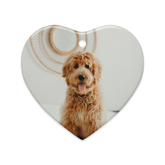 Dual-Faced Ceramic Ornaments