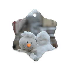 Dual-Glaze Ceramic Ornaments