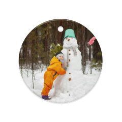 Dual-Gleam Ceramic Ornaments