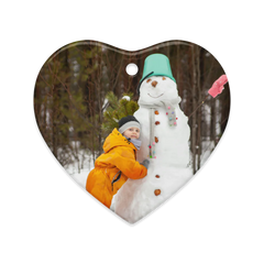 Dual-Gleam Ceramic Ornaments