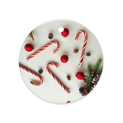 Dual-Gleam Ceramic Ornaments