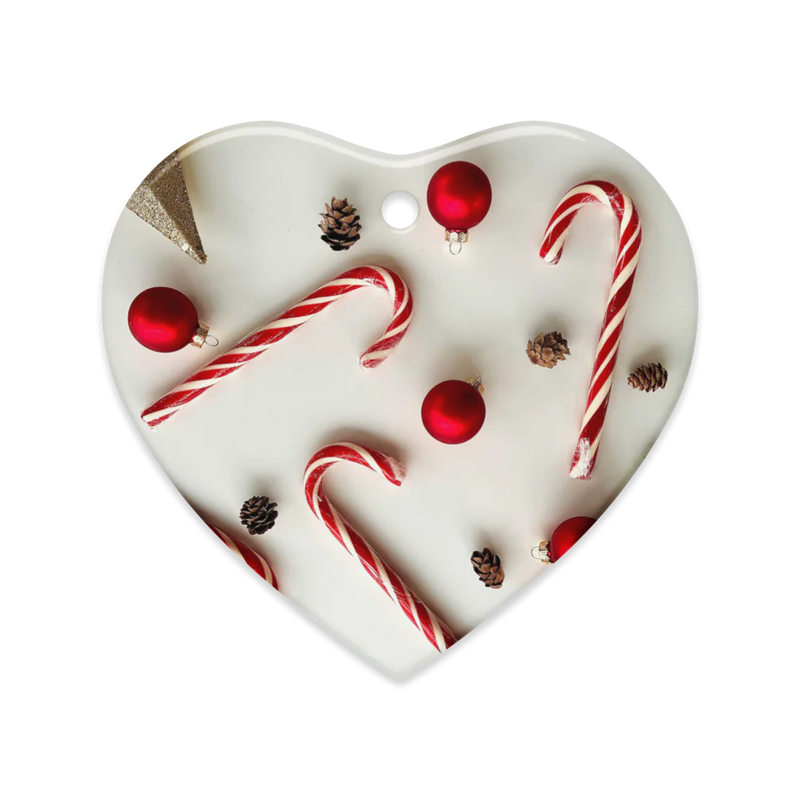 Dual-Gleam Ceramic Ornaments