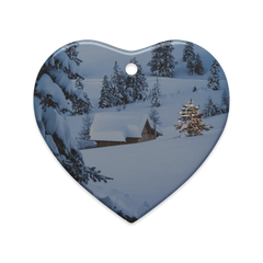 Dual-View Ceramic Ornaments