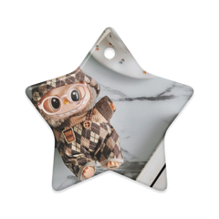 Dual-View Ceramic Ornaments