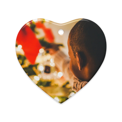 Glossy Dual-Side Ceramic Ornaments