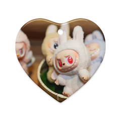 Dual-Side Glossy Ceramic Ornaments