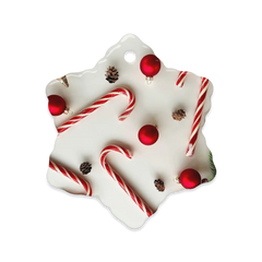 Dual-Gleam Ceramic Ornaments