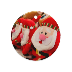 Dual-Sided Ceramic Ornaments