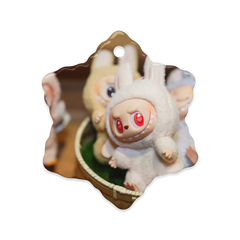 Dual-Side Glossy Ceramic Ornaments